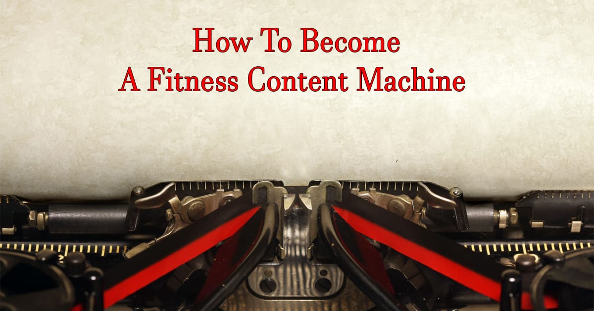 Fitness Content Writing
