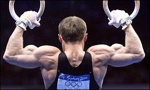 Chin ups build great biceps