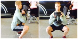 How to Front squat, how to goblet squat
